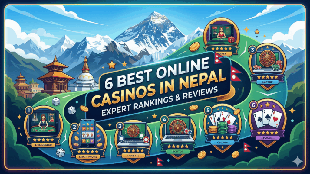 6 Best Online Casinos in Nepal (2026): Expert Rankings & Reviews