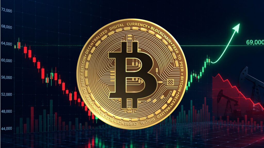 การคาดการณ์ราคา Bitcoin: Bitcoin จะพุ่งขึ้นสู่ระดับ 69,000 ดอลลาร์ได้หรือไม่ หลังจากการเทขายน้ำมัน?