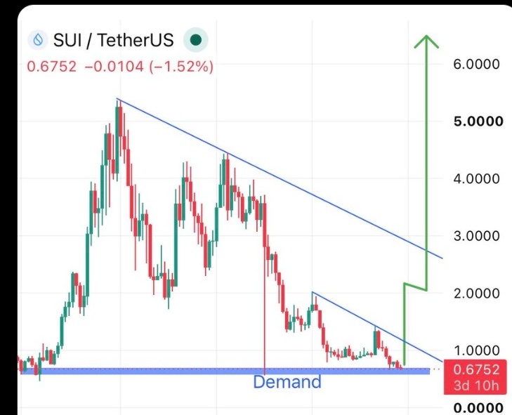 SUIUSDT Chart | Source: Top Gainer, X
