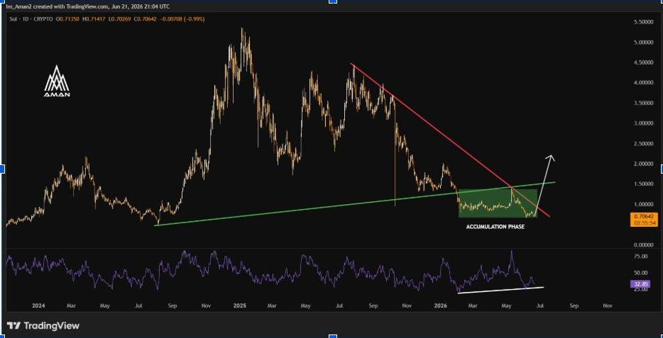 SUI Daily Chart | Source: Aman, X