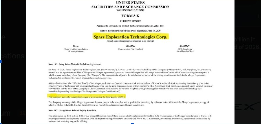 SpaceX News: X