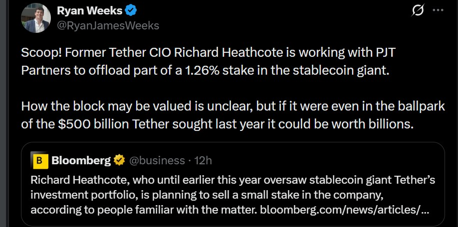 Stablecoin News | Source: X