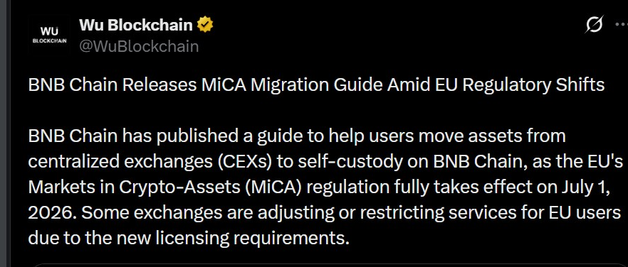 Crypto News | Source: X