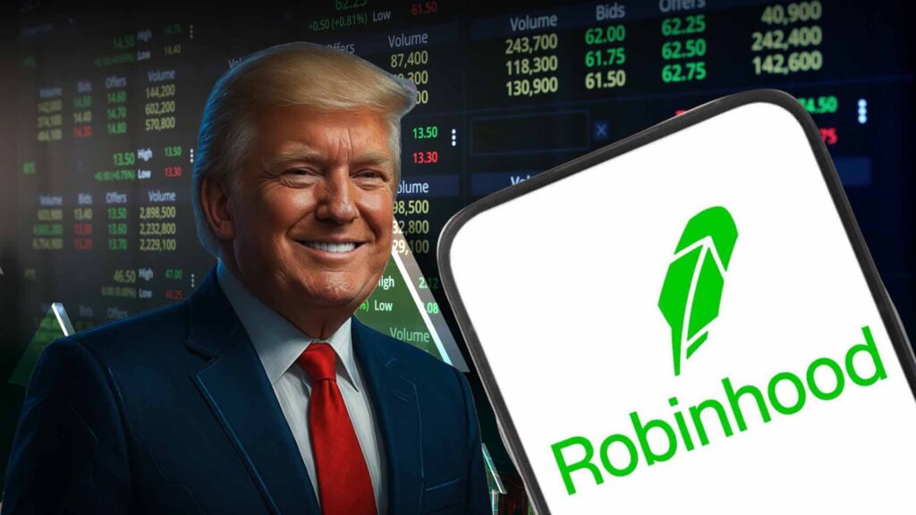 Прогноз по акциям Robinhood в преддверии встречи Трампа по вопросам криптовалют, которая состоится на этой неделе