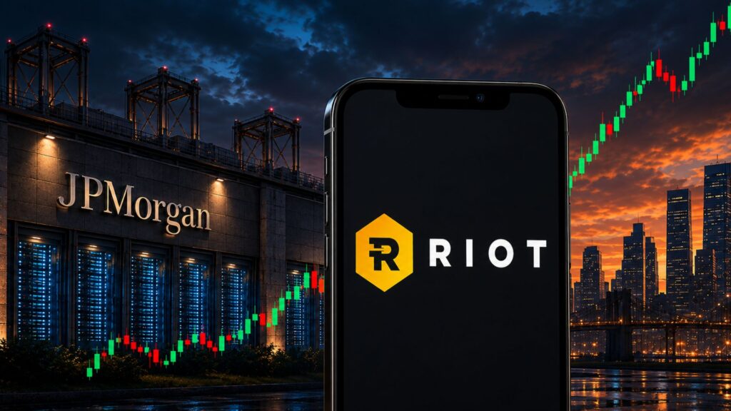 หุ้น RIOT ปรับตัวสูงขึ้น หลัง JPMorgan ปรับเพิ่มเป้าหมายราคา หลังจากเข้าซื้อกิจการ Anthropic มูลค่า 9.1 พันล้านดอลลาร์