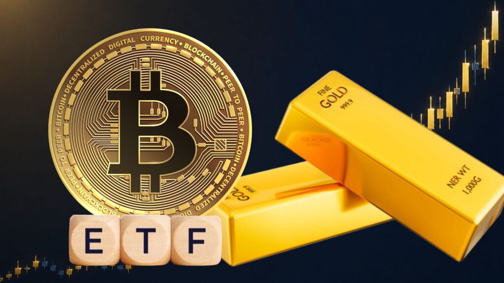 Les ETF Bitcoin et or enregistrent 7 milliards de dollars d’entrées en une semaine ; l’IBIT de BlackRock arrive en tête