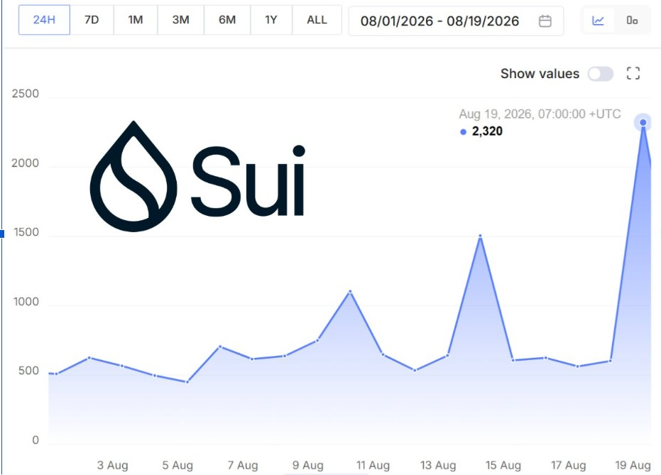 Sui Network Activity | Source: Sui Community, X