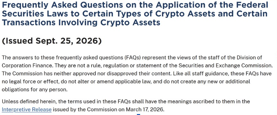 SEC Staff Guidance (Source: <a href=
