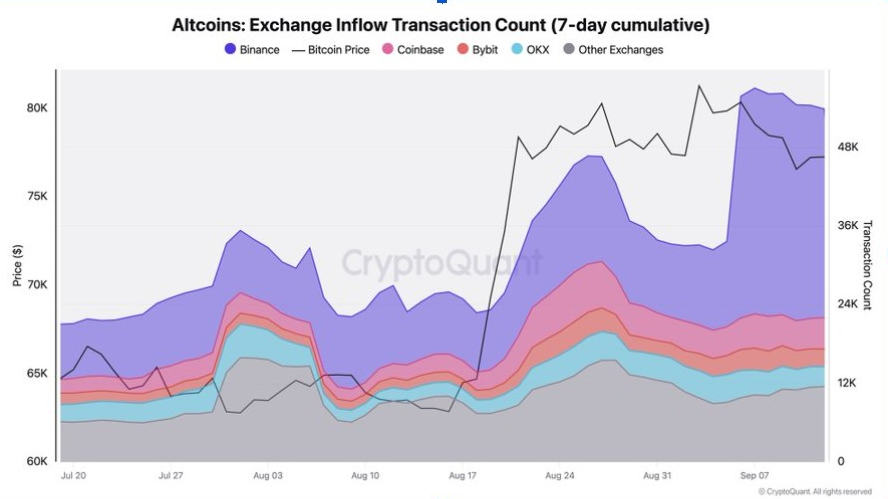Altcoin Deposits | Source: CryptoQuant