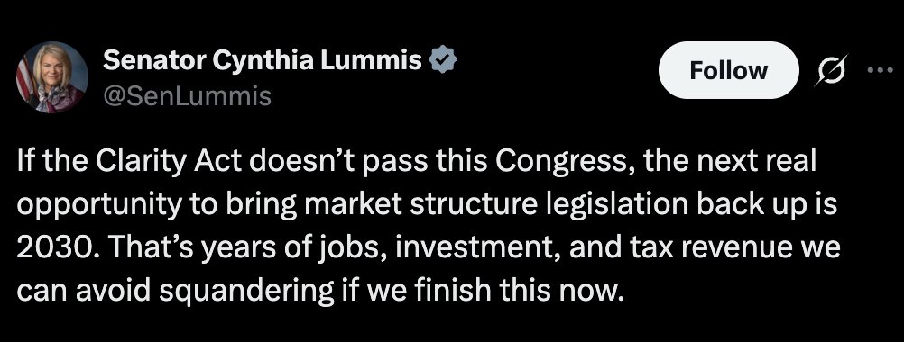 Clarity Act Cynthia Lummis | Source: Cynthia Lummis