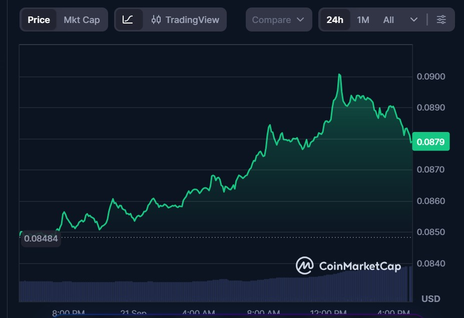 Pi Coin Price | Source: <a href=