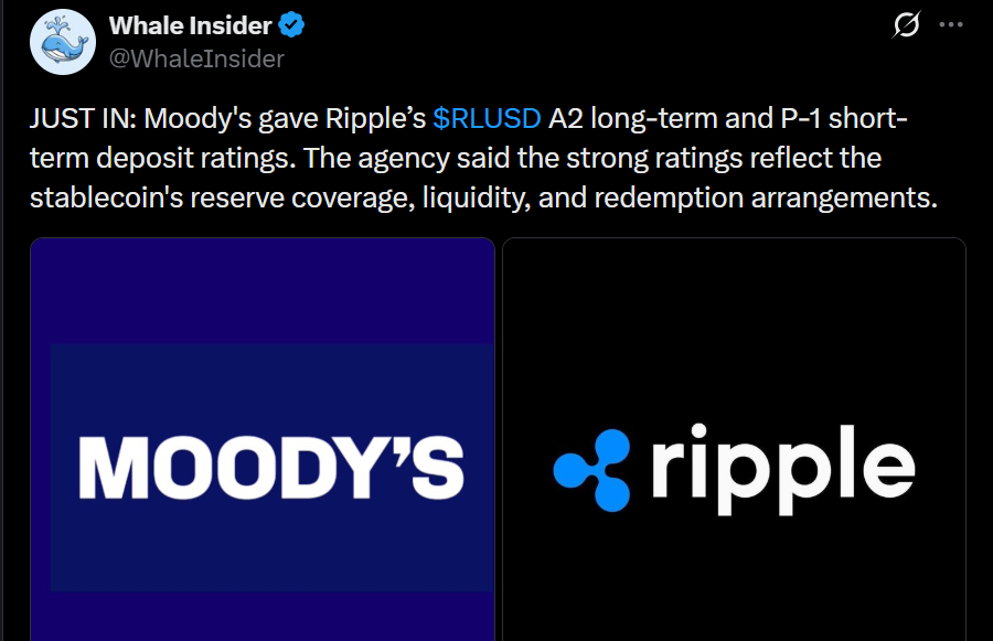 Noticias sobre XRP | Fuente: X