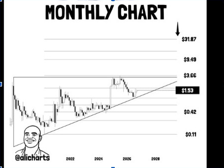 XRPUSD 1-Month Chart | Source: X