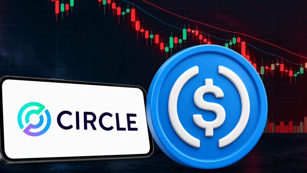Акции Circle стремятся к отметке в 100 долларов на фоне сокращения предложения USDC и снижения активности Arc