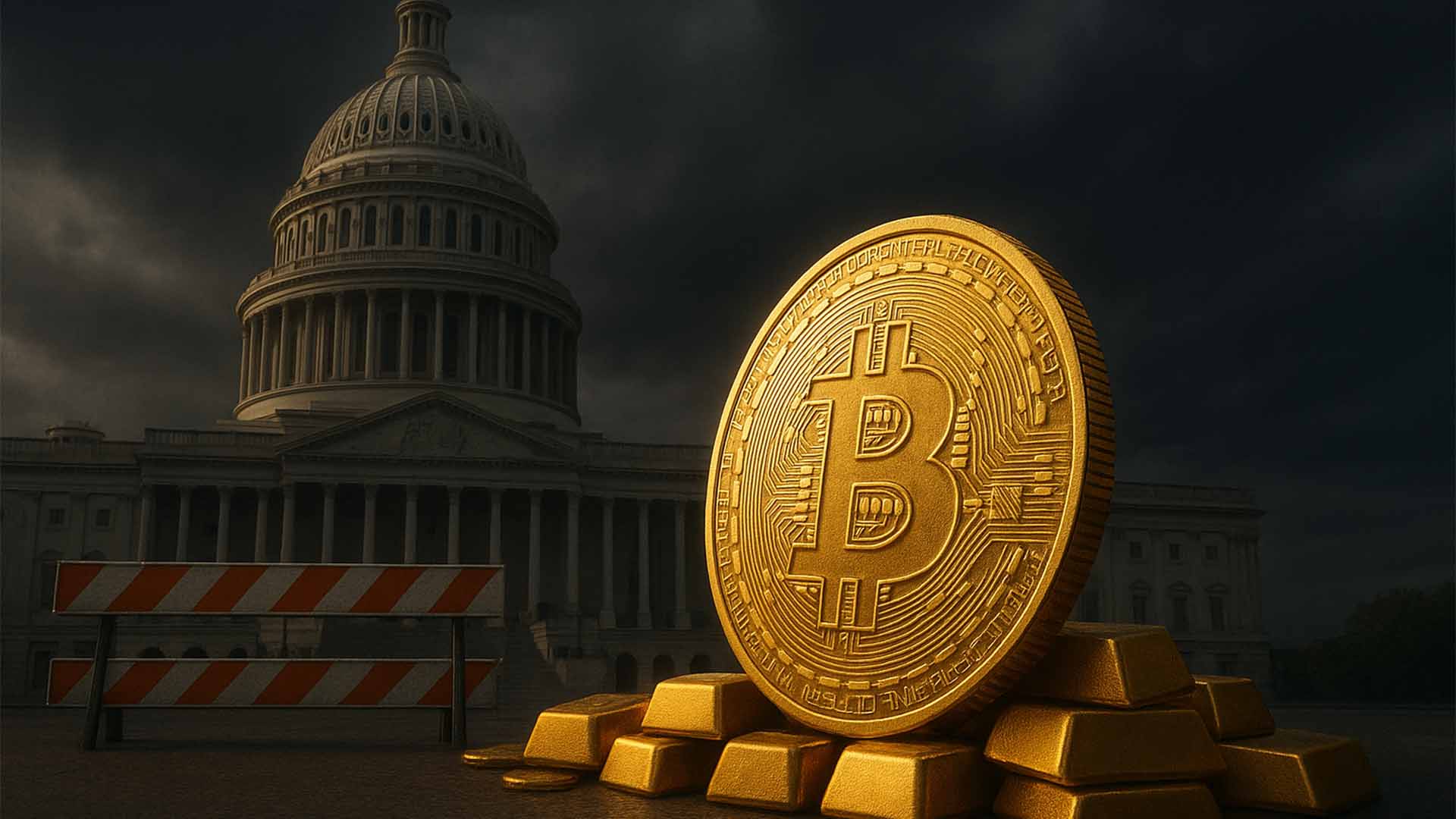 Gold hits record $ 3,900 as the US closure begins; What this means for bitcoin