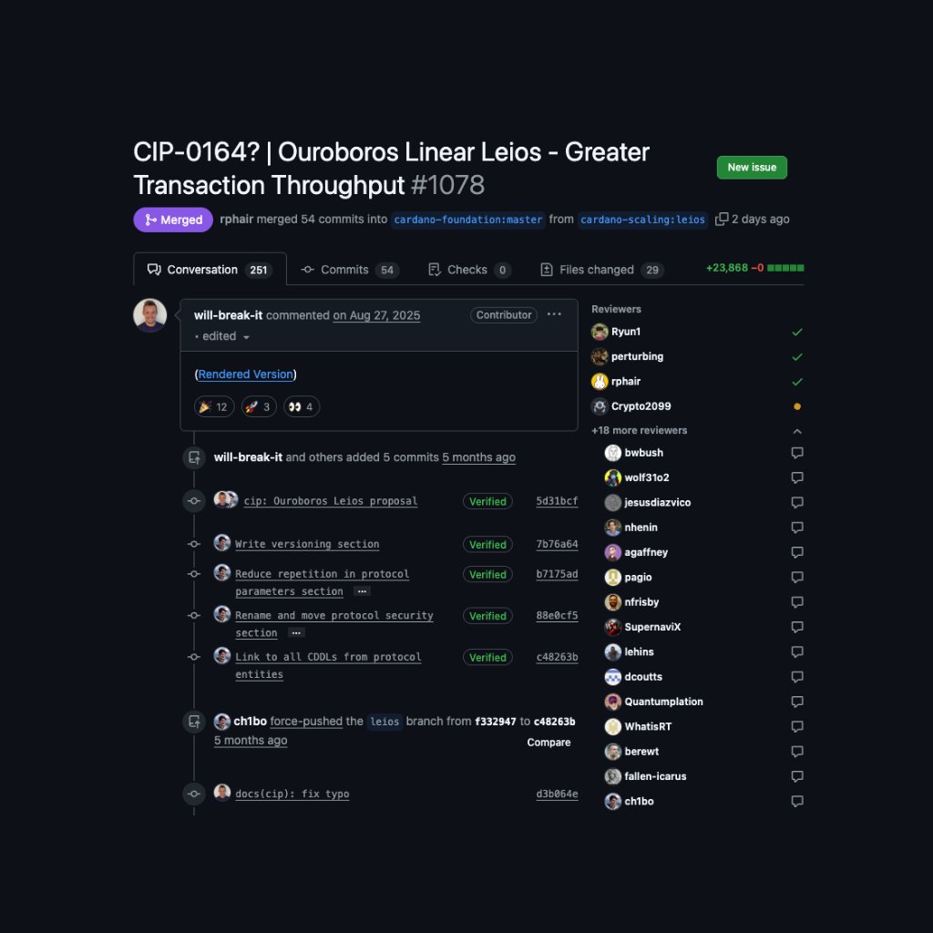 Cardano Ouroboros Upgrade news | Source: Mintern