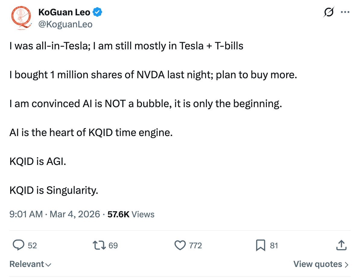 Nvidia Stock Forecast: Billionaire Buys Big, Dismisses AI Bubble Fears