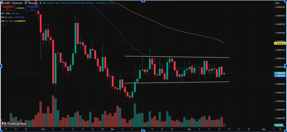 Shiba Inu Range-Bound Chart | Source: TradingView