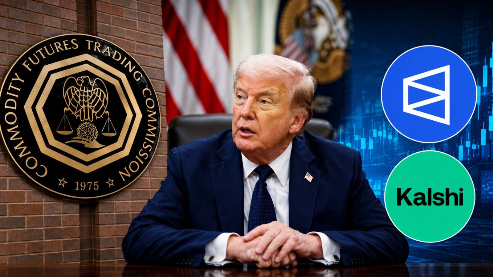Donald Trump Crypto Push Backs CFTC for Prediction Markets Like Polymarket, Kalshi - The Market Periodical