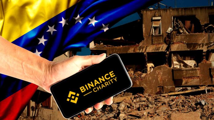 Binance to Donate $3 Million to Earthquake Victims in Venezuela