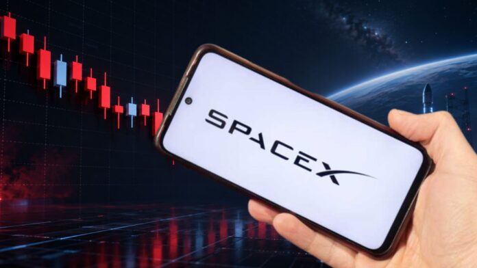SpaceX Stock Slides After IPO Surge as Profit-Taking Accelerates