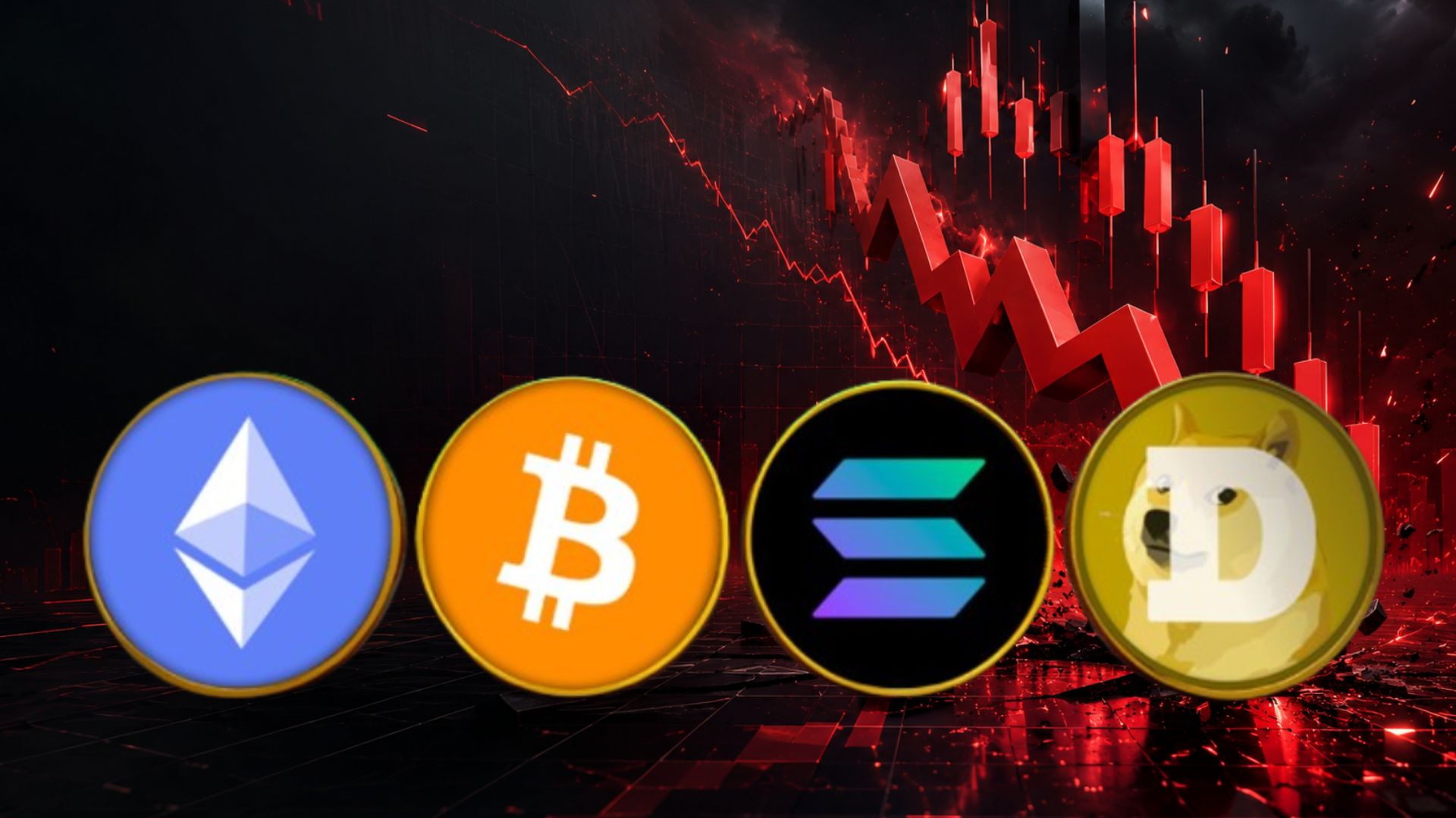 Crypto Market Crash Deepens as Bitcoin Whales Sell and Fear Surges