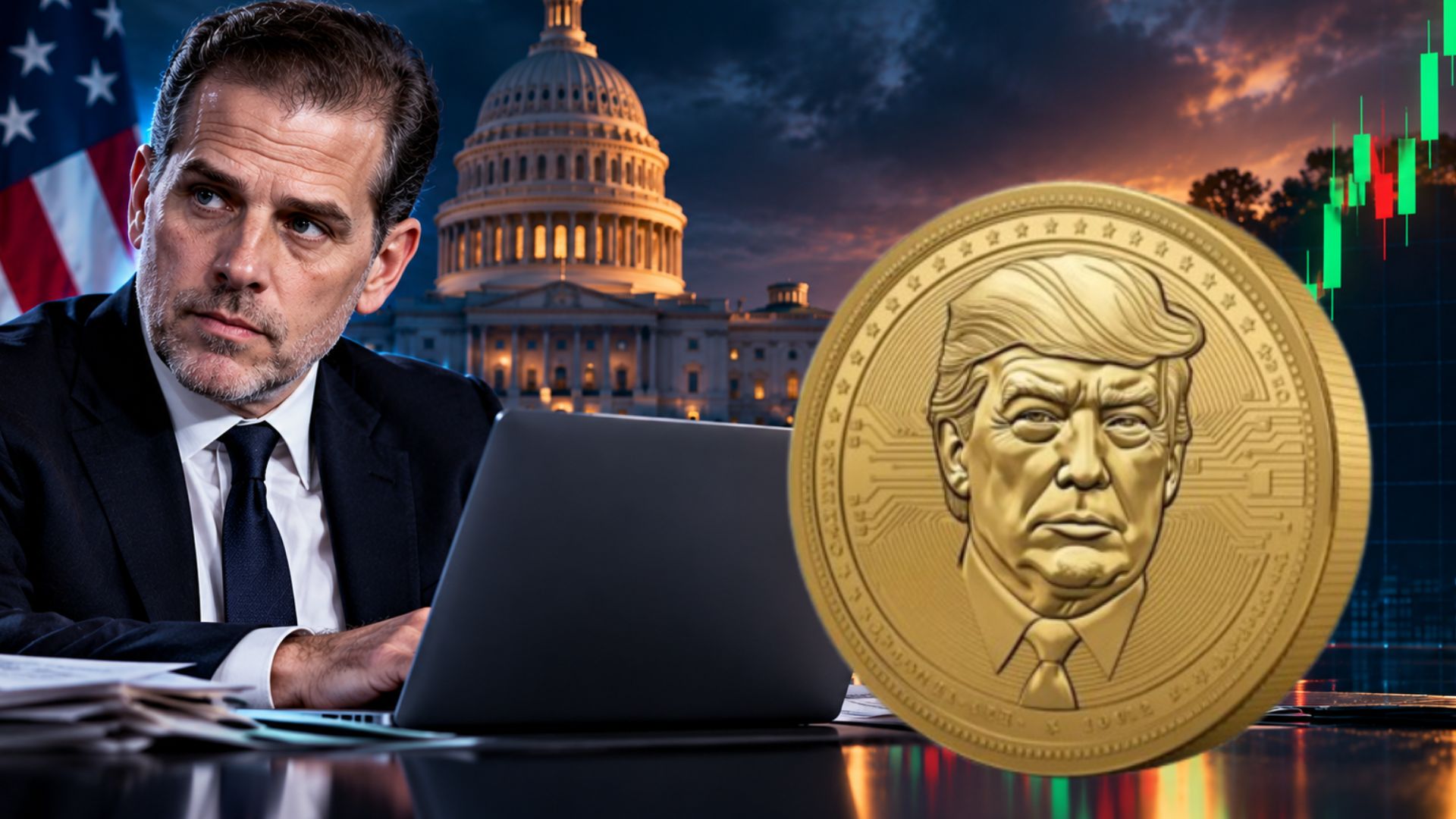 Hunter Biden LAPTOP Memecoin Launch Targets TRUMP Losers